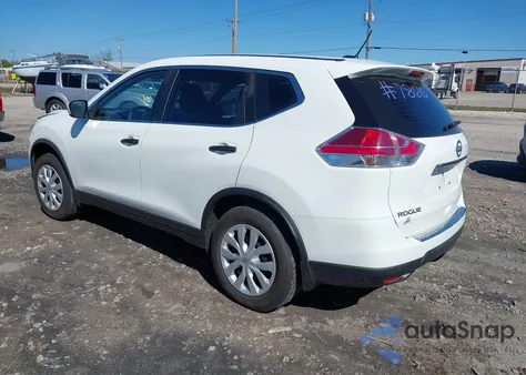 2016 Nissan Rogue S from USA, damaged, VIN KNMAT2MV9GP623048